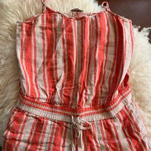 Ann Taylor Loft Romper Linen